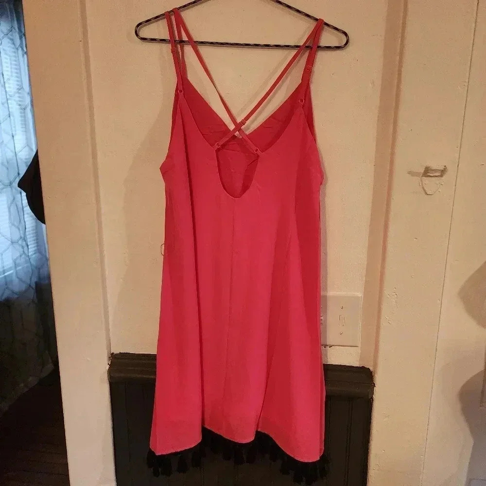 Wholesale lot! Pink tassel dresses by Strut & Bolt. Sizes Small &‎ Medium - Picture 3 of 6
